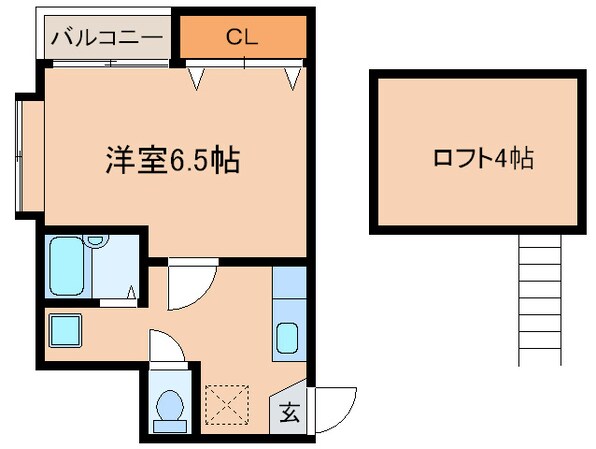 ポラリス壱番館の物件間取画像